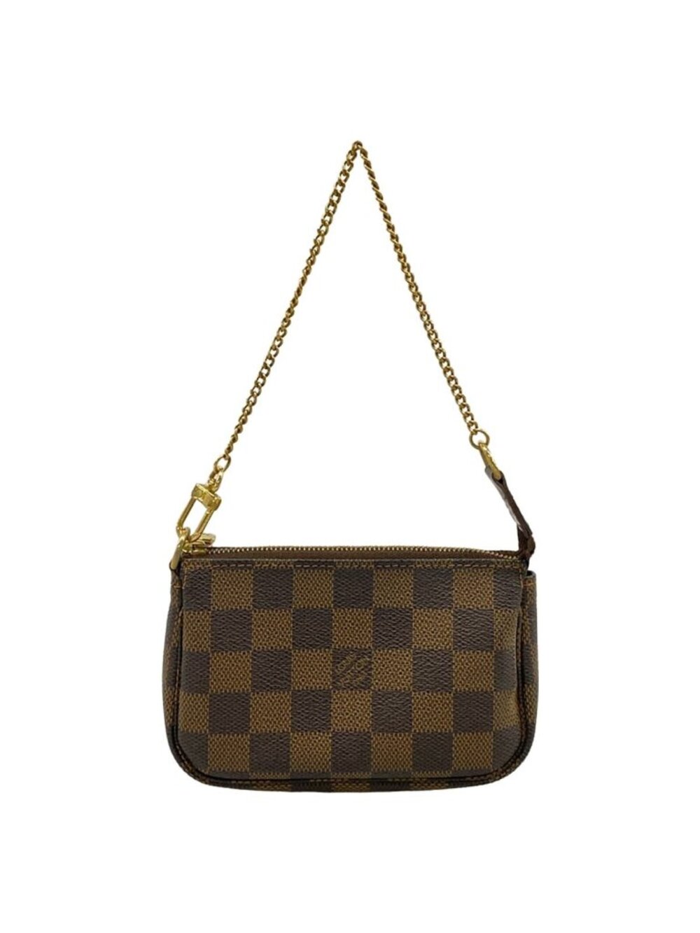 Louis Vuitton Handbag Damier Mini Pochette Accessoires Ebene